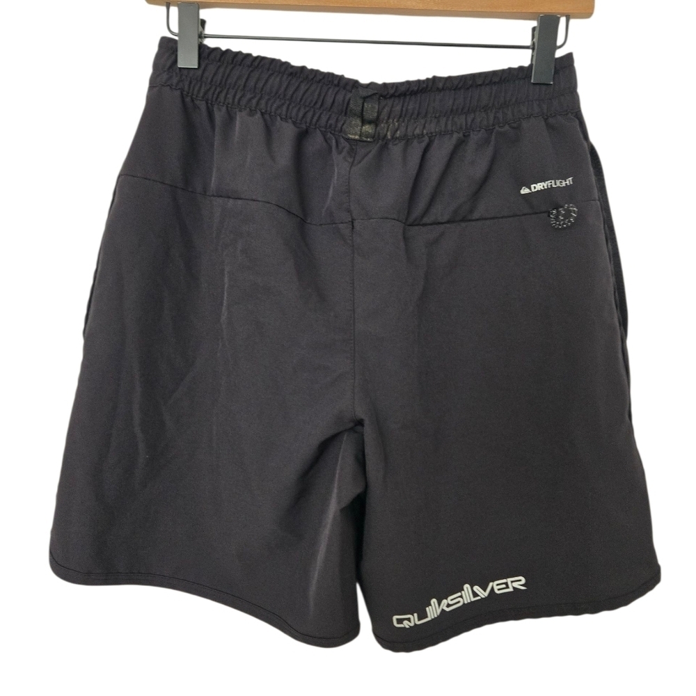 Quiksilver Black Regular Fit Shorts Size Small - Picture 3 of 3